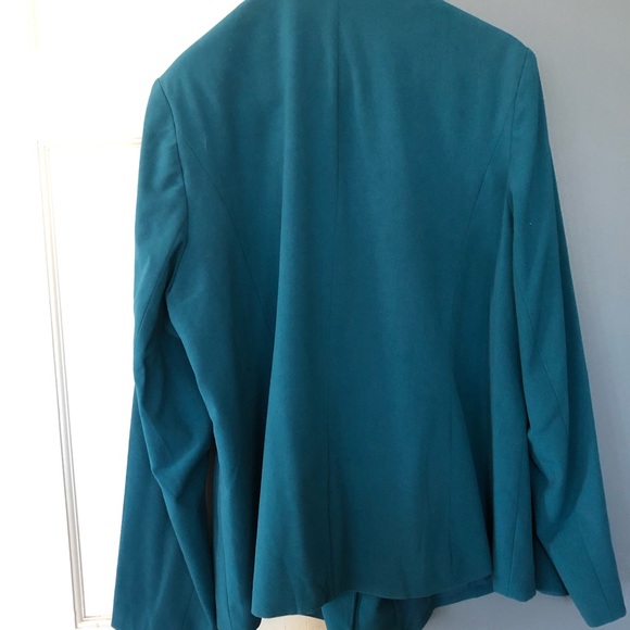Lane Bryant Turquoise Blazer - Picture 5 of 5